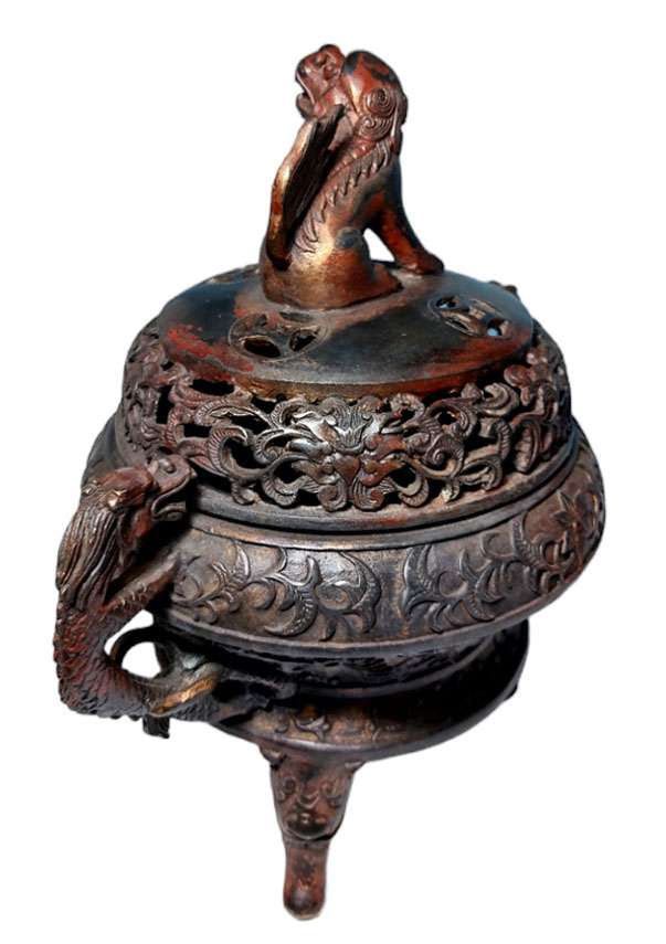 เตากำยาน กระถางธูป ของแต่งบ้านสไตล์จีน--BPT2957--