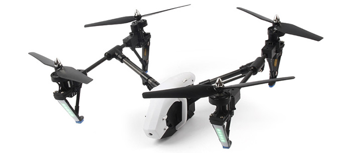 WLtoys Q333 Wifi FPV [รูปทรงล้ำสมัย ดีไซน์เดียวกับโดรนรุ่นใหญ่ Inspire 1]