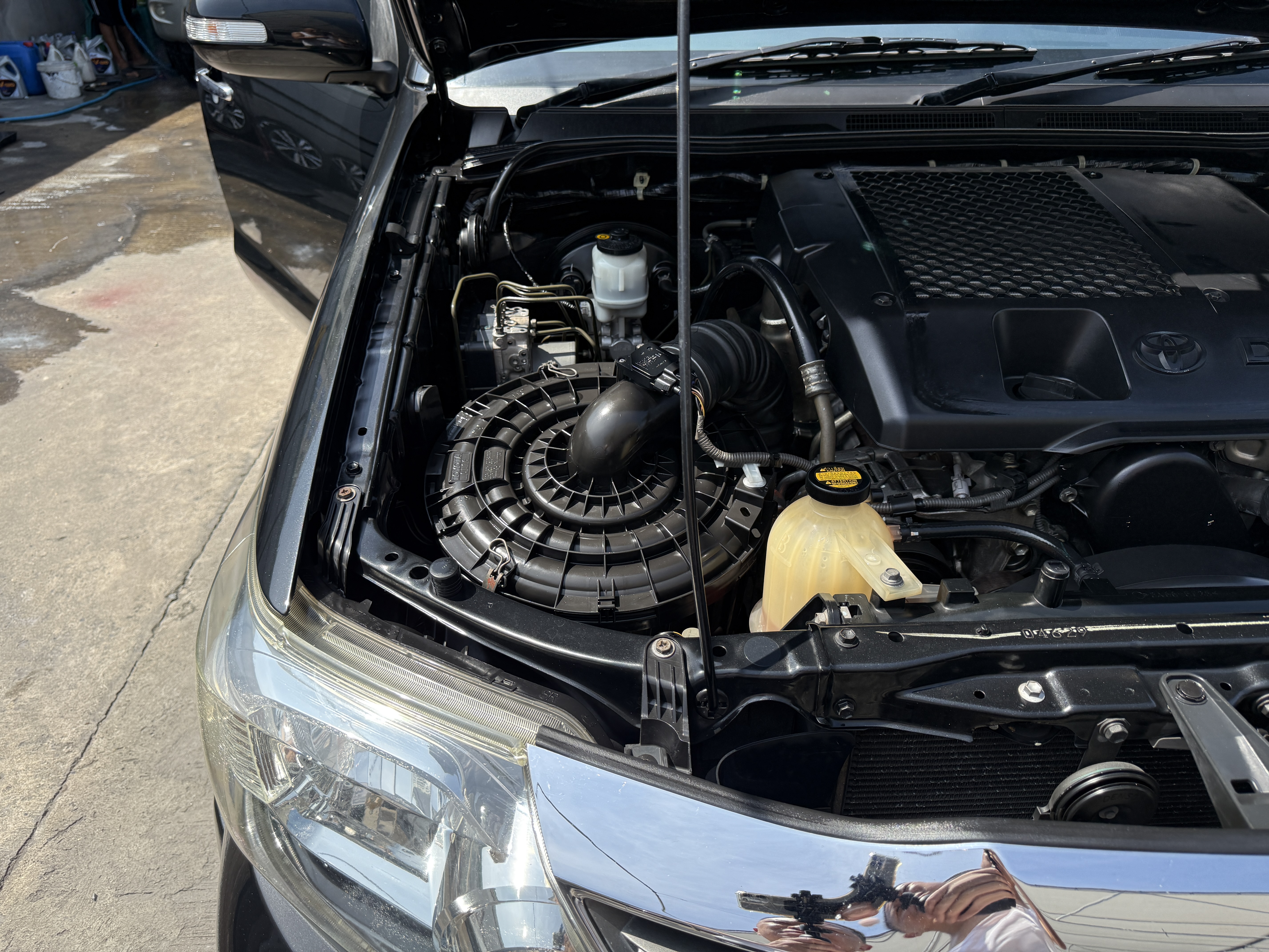 Toyota Fortuner Champ 3.0 V Navi 2WD At 2014 ดำ