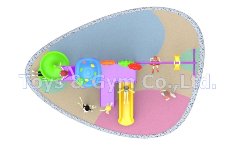 เครื่องเล่นสนามกลางแจ้ง ชุดบ้านการ์ตูน Cartoon House Series