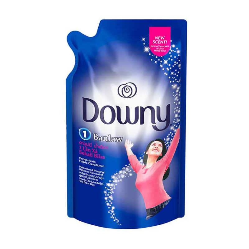 Downy ดาวน์นี่ ปรับผ้านุ่ม สูตรเข้มข้นพิเศษ น้ำเดียว 530 มล.