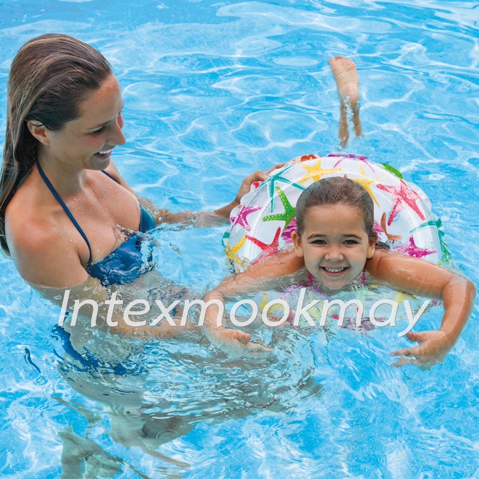 Intex 59242 ห่วงยางลายสัตว์ทะเล