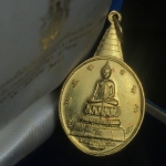 เหรียญพระชัยหลังช้าง สก. ปี2535 เนื้อทองคำ 15กรัม(หนักหนึ่งบาท) พิธีใหญ่ นิยม สภาพสวย กล่องบรรจุเดิมครบ หายากมาก