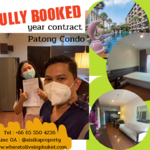 Deal! Rented for a year contract Patong condo