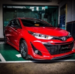 Toyota Yaris ATIV hatchback and sedan bodykits by Amotriz
