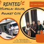 🥰😍 A good memory on date 23 January 2020, closing the deal for 1 year lease @Supalai House, Phuket City, Kuku. Thank you customers (tenants) and the landlord. who trusts to use the service with wheretoliveinphuket and sincerely hope to hav