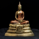 พระบูชาพระพุทธโสธร ภปร. รุ่นย้อนยุค ปี2539 หน้าตัก9นิ้ว สามกษัตริย์