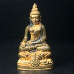 พระกริ่งไพรีพินาศ เฉลิมพระเกียรติ พระบาทสมเด็จพระเจ้าอยู่หัวรัชกาลที่9 พระชนมพรรษา 6 รอบ ปี2542เนื้อสัมฤทธิ์(บรรจุเหล็กไหล)ดีนอก-ดีใน