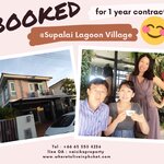Back to this day 22 January 2020, a Korean family client, signed a house rental contract in Supalai Lagoon Village, for 1-year contract