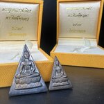 พระพุทธนวราชบพิตร พระพิมพ์จิตรลดา โครงการหลวง ปี2539 (พิมพ์ใหญ่+พิมพ์เล็ก) เนื้อนวโลหะ พร้อมกล่องบรรจุเดิม พิธีใหญ่ ปลุกเสกวัดพระแก้ว(1ชุด 2 องค์)