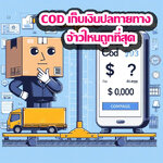 ค่าเก็บเงินปลายทาง COD 2567 แต่ละจ้าวคิดค่าธรรมเนียมเท่าไร จ้าวใหนถูกสุด