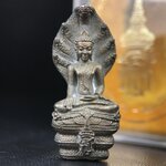 พระพุทธรูปนาคปรกปางมารวิชัย สธ. เนื่องวโรกาสสมเด็จพระเทพรัตนราชสุดาฯทรงเจริญพระชนมายุครบ 3รอบ ปี2534 พระกริ่งนวโลหะ พิธีพุทธาภิเษก ณ วัดบวรนิเวศวิหาร โดยมีสมเด็จพระญาณสังวรสมเด็จพระสังฆราชเป็นองค์ประธาน(พิธีใหญ่ มวลสารดี พุทธศิลป์งดงาม)อุดมวลสารผงจิตรลดา