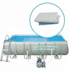 intex 10939 ผ้าใบสระ ขนาด 549 x 274 x 132 ซม.กรอบเหลี่ยม (โทรสอบถามก่อนค่ะ) 3-5วัน