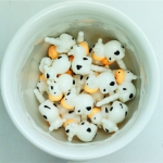 จุกกันฝุ่น โคนมสีขาว