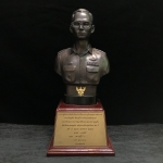 พระบรมรูปหล่อในหลวงรัชกาลที่ 9 กรมราชองครักษ์ รุ่น2 ปี2539 เป็นแบบฐานสูง(เดิมจากผู้จัดสร้าง)(นิยม)(หายาก)