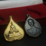 เหรียญพระราชทาน มูลนิธิ พอ.สว. ปี2541 (1ชุด มี 2 เหรียญ สภาพสวยมาก(กล่องเดิม))