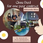 Today last year, 6/2/2021, We had close deal for one year contract rental at D Condo Mine