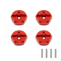 กว้าง 12 ยืด 5 mm. (อลูมิเนียมสีแดง)