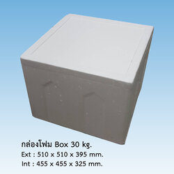 กล่องโฟม Box 30 Kg.