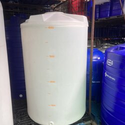 ถังเก็บน้ำปากกว้าง 4000 ลิตร สีขาว (ใหม่)