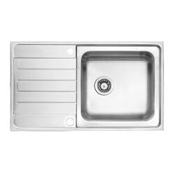 CT8861SD อ่างซิงค์1หลุม 1 ที่พักจาน