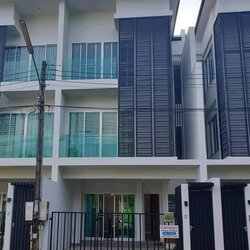 For Rent : Chalong, 3-Story Town House, 4 bedrooms 4 bathrooms