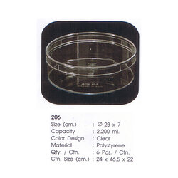 กล่องกลมใส 206