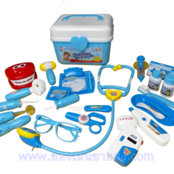 ชุดกระเป๋าหมอฟัน ชุดกระเป๋าทันตแพทย์ ของเล่นบทบาทสมมติ