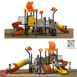เครื่องเล่นสนามกลางแจ้ง ชุด ฮิปโปกับผึ้งน้อย TG-L89216