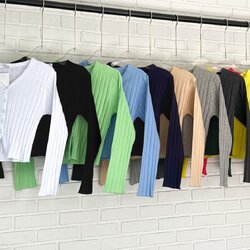 ร่องกระดุมแขนยาว