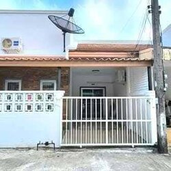 For Rent : Chalong, One-story townhome @Baan Songkun Nabon, 3 Bedrooms 2 Bathrooms