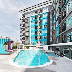 For Sales: Kathu The Scene condominium 8th Floor 1 bedroom38SQm. Corner Side Moutain View