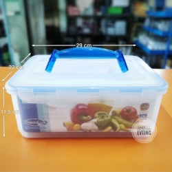 Small Evting กล่องถนอมอาหาร Super Lock No.5049 ความจุ 5,500 ml กล่องอาหาร กล่องเอนกประสงค์