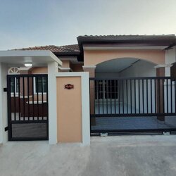 For Rent : Wichit, One-story semi-detached house @Phuket Villa 5, 2 bedrooms 2 bathrooms