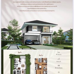 For Sale : Thalang, 2-story detached house @Baan Pon, 4 Bedrooms 3 Bathrooms