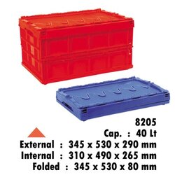 ลังพับได้ฝาคู่ 8205