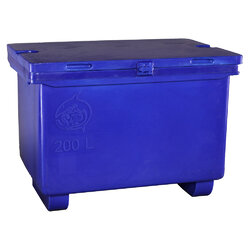 ถังแช่ฉลาม 200 ลิตร (สีน้ำเงิน)