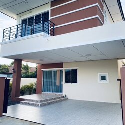 For Rent : Thalang, 2-Story Twin House @Phanason Garden Home, 3 bedrooms 3 bathrooms