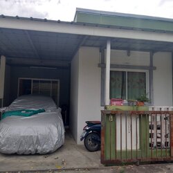 For Rent : Thalang, One-story semi-detached house, 2 bedrooms 2 bathrooms
