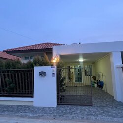 For Rent : Wichit, One-story semi-detached house, 3 bedrooms 2 bathrooms