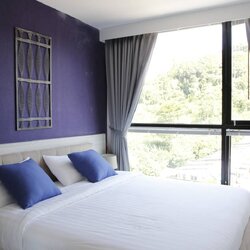 For Rent : Samkong,The Base Heiht 1 Bedroom 1 Bathroom, 9th Floor, City View.