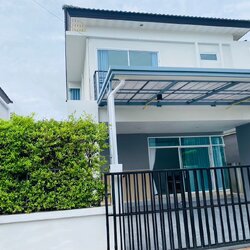 For Rent : Kohkaew, 2-story semi-detached house, 3 bedrooms 3 bathrooms