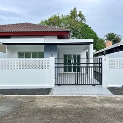 For Sale : Thalang, One-story semi-detached house, 2 bedrooms 2 bathrooms