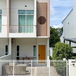 For Sales : Thalang, 2-Story Town House, modern-minimal style, 2 Bedrooms 2 Bathrooms
