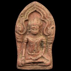 พระยอดขุนพลพิมพ์ใหญ่ พระกรุเนื้อดินศิลาปราสาทขอม ปี19