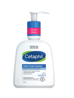 Cetaphil daily facial cleanser gel foaming 236 ml.