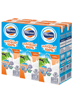 โฟร์โมสต์รสจืด UHT 225 มล. (6แพ็ค/กล่อง)