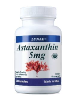 Lynae astaxanthin 5 mg. 30 capsules