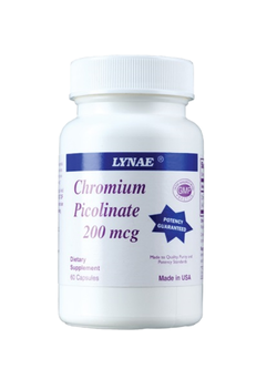 Lynae chromium picolinate 200 mcg 60 capsules
