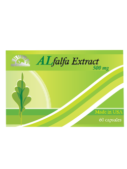 Dr.Lee & Dr.Albert Alfalfa extract 500 mg. 60 capsules